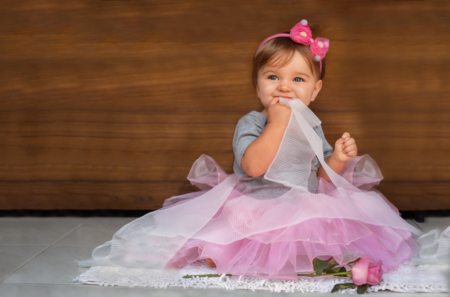 Toddler in a Dress